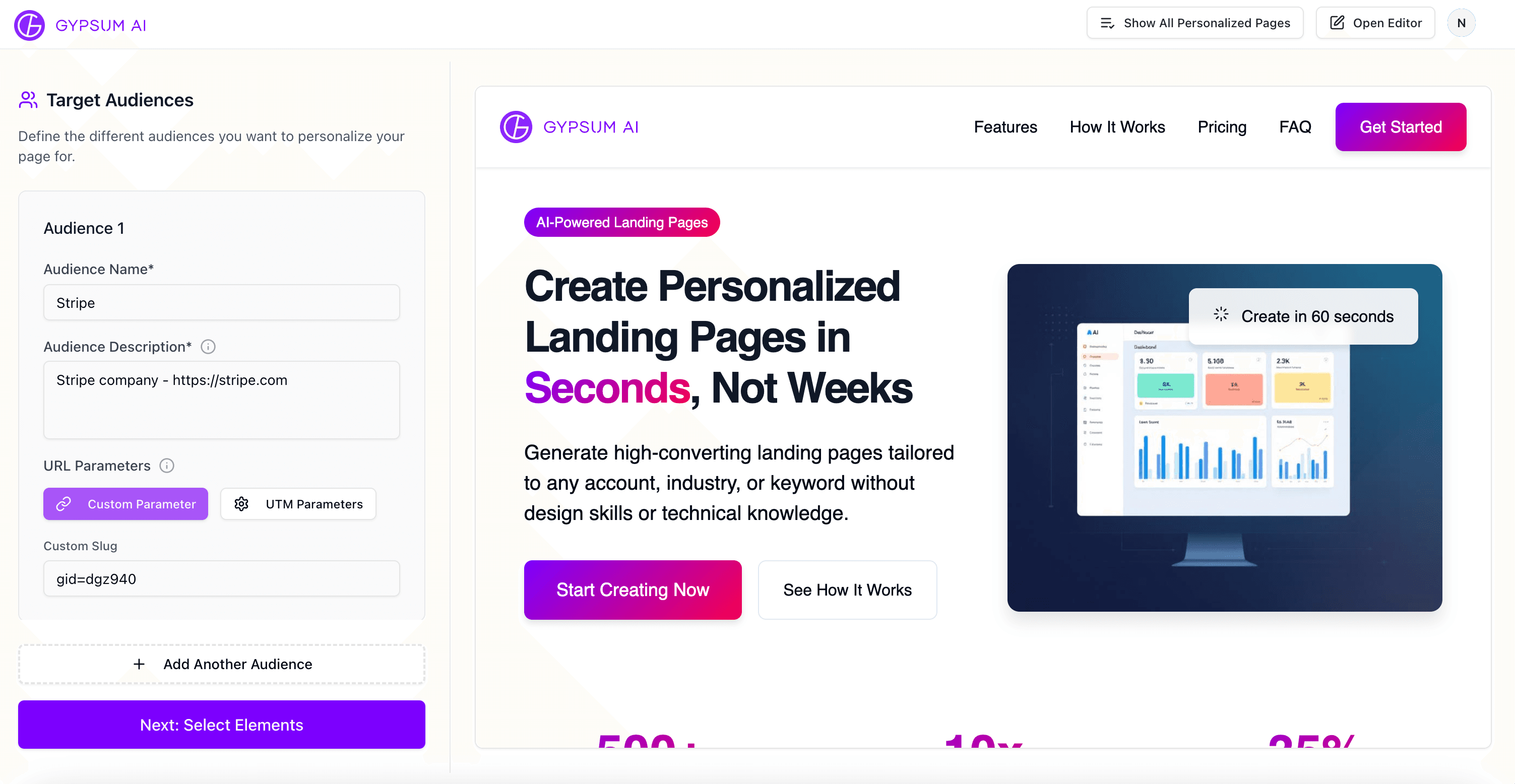 Personalize in Minutes screenshot 1