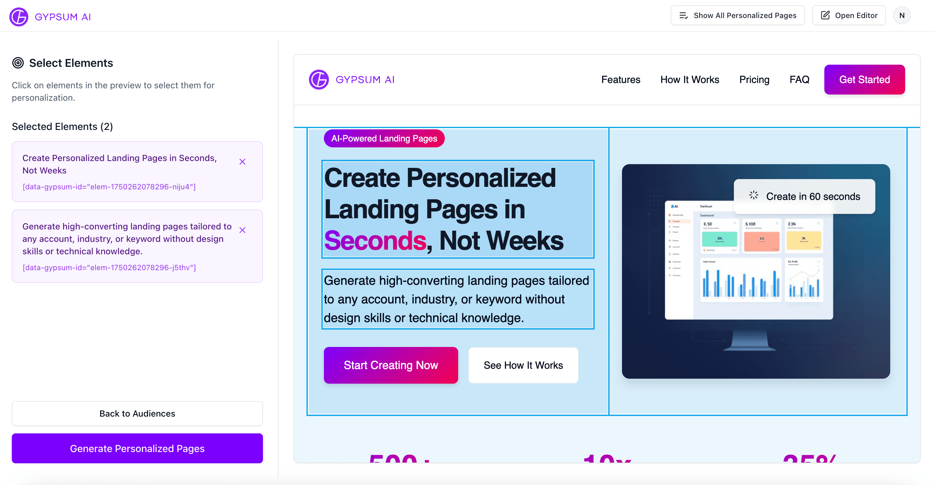 Personalize in Minutes screenshot 2